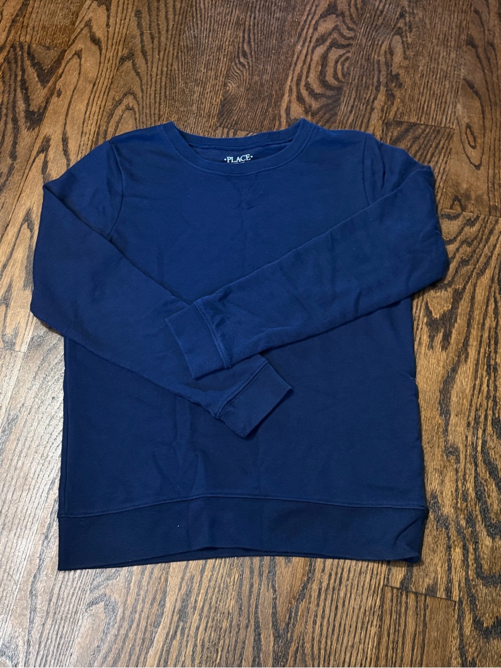 Place Boys' Navy Crewneck Sweatshirt